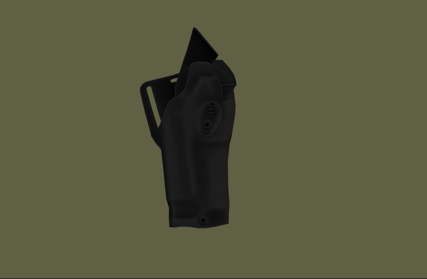 Safariland 6390RDS - ALS Mid-Ride Duty Holster Dev Model